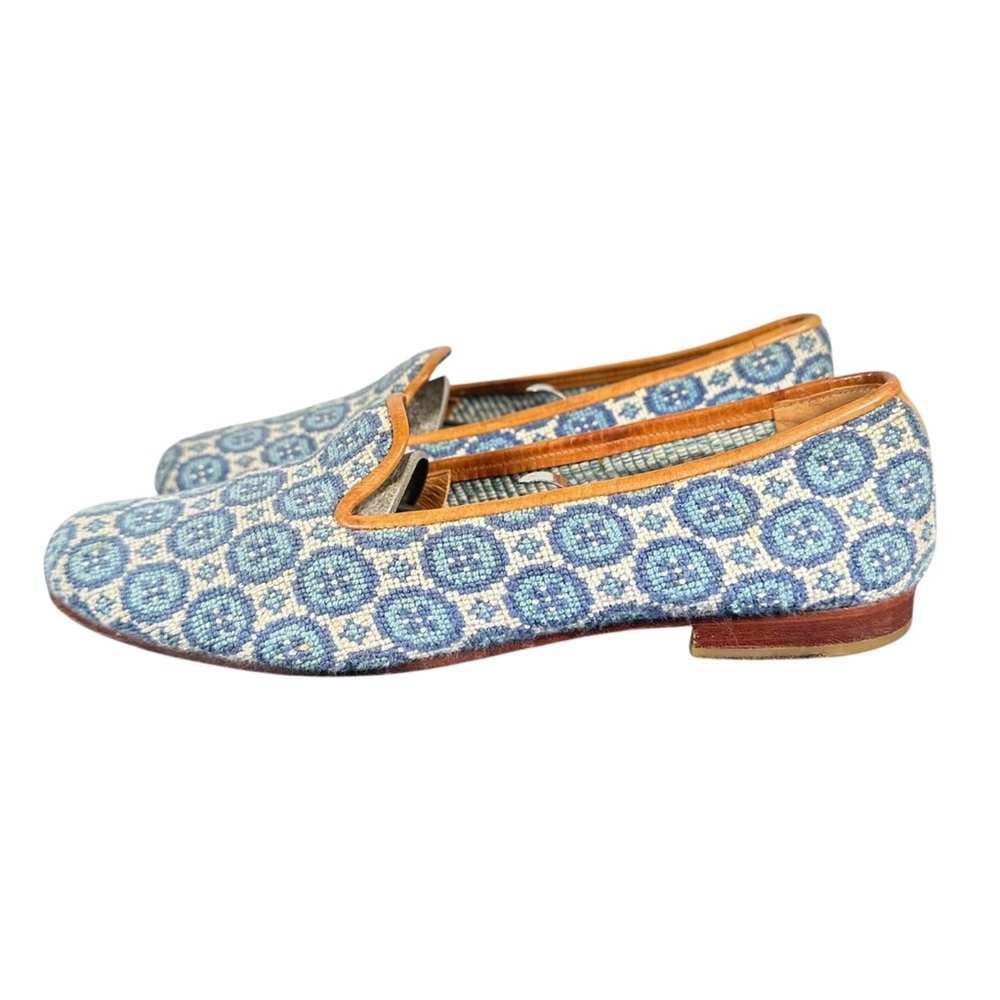 STUBBS & WOOTTON Needlepoint Tapestry Flats - Picture 6 of 10
